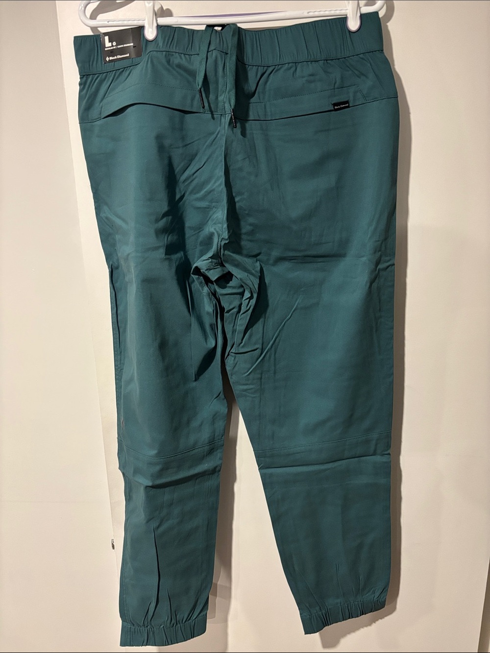 Black Diamond Teal Jogger Pants